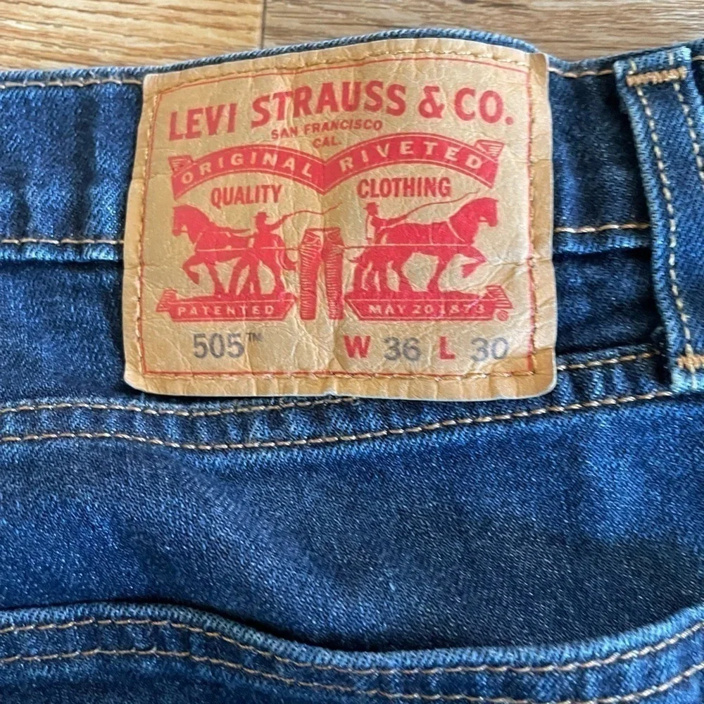 Levi's Blue Straight Jeans